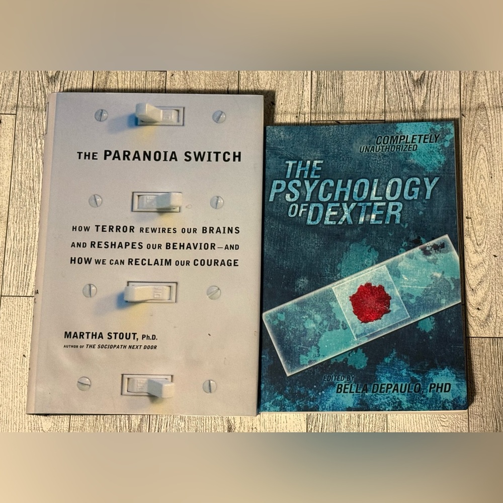 The Paranoia Switch & The Psychology of Dexter Books
